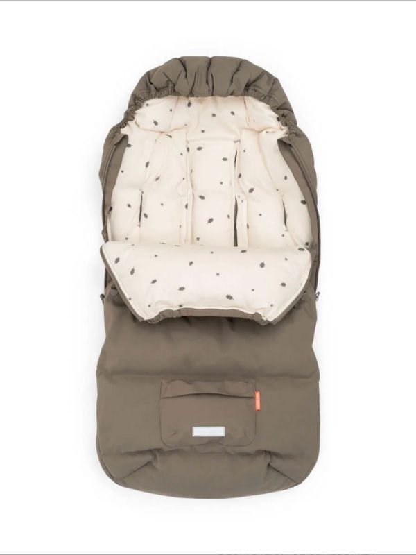 Done by Deer Winter varm babytermopåse för barnvagnar och sittvagnar - vindtät och vattenavvisande vintertermopåse.