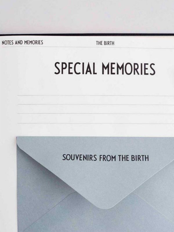 Design Letters - Babyns första bok, Black