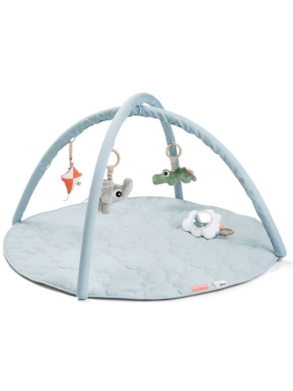 Done by Deer Playground aktivitetsmatta för baby, Blue