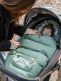 Done by Deer Winter varm vinteråkpåse för barnvagn och sittvagn – vindtät och vattenavvisande åkpåse för baby.