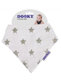 Dooky - bandana haklapp, silver star