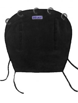 Dooky - barnvagnsgardin, black