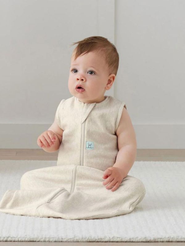 ErgoPouch Sovsäck TOG 1.0 3–12mån – Oatmeal Marle