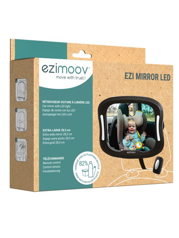 Ezimoov EZI Mirror Led – bilspegel med ljus
