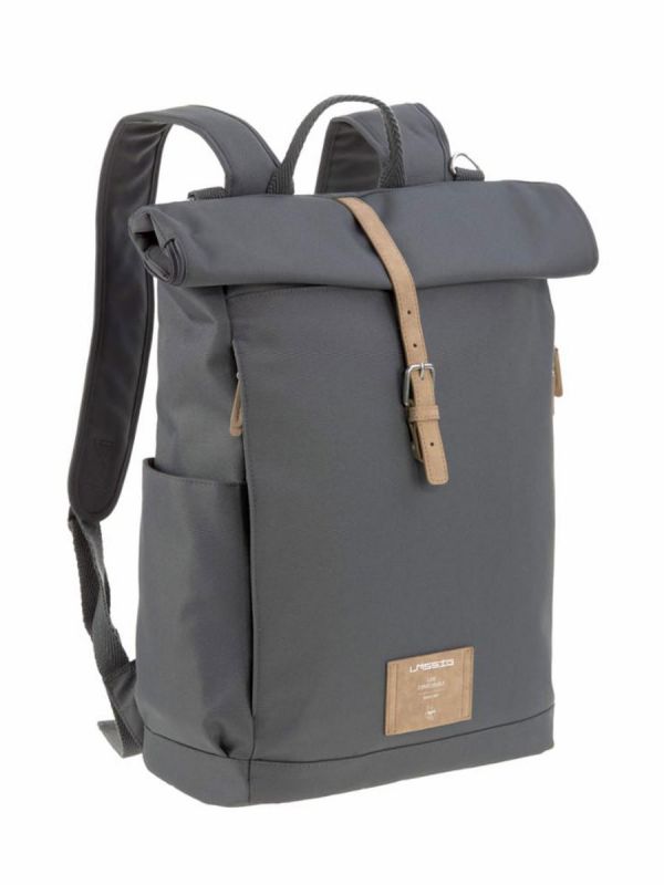 Lässig - Skötväska Rolltop Backpack, Anthracite