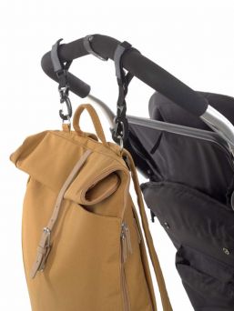 Lässig - Skötväska Rolltop Backpack, Curry