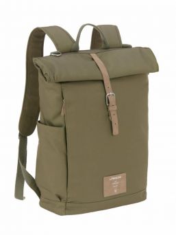 Lässig - Skötväska Rolltop Backpack, Olive