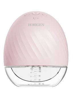 Horigen Single - bärbar bröstpump, rosa