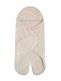 Babyfilt med huva med fotdel, Cozy warm linen