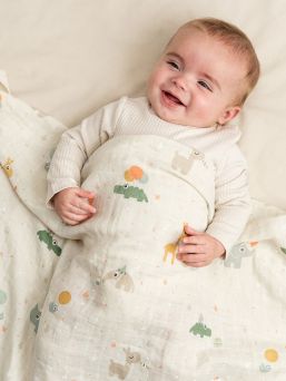 Baby linda stor 120x120 Celebration Sand - Done By Deer