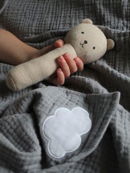 Jabadabado - baby mjuk handskallra, björn