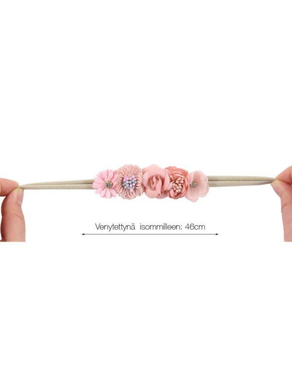 Elastiska pannband för barn, 5 st