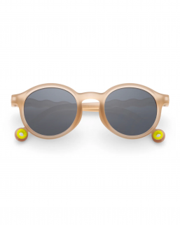 Olivio&Co Barnsolglasögon Barn 3-5 år, Oval Sand Beige