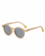 Olivio&Co Barnsolglasögon Barn 3-5 år, Oval Sand Beige