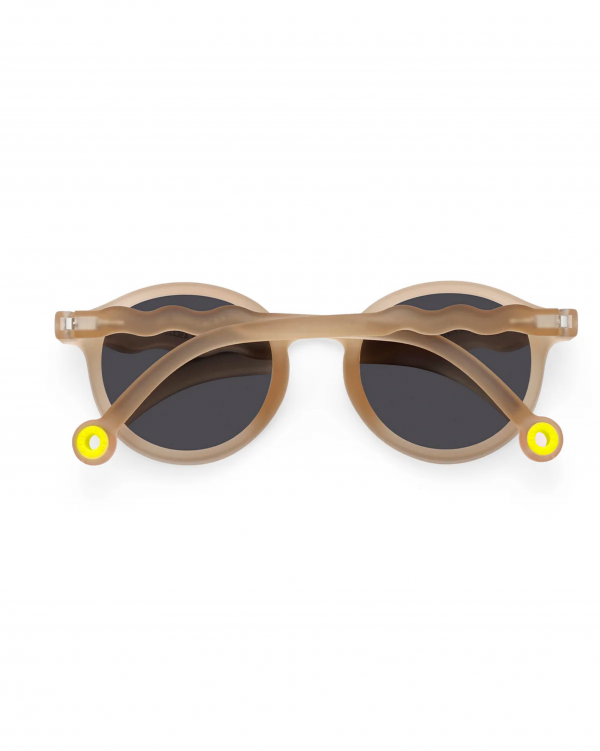 Olivio&Co Barnsolglasögon Barn 3-5 år, Oval Sand Beige