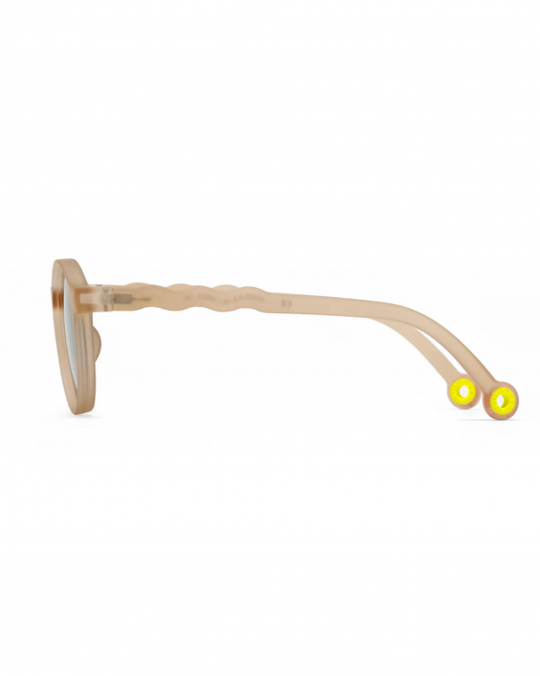 Olivio&Co Barnsolglasögon Barn 3-5 år, Oval Sand Beige