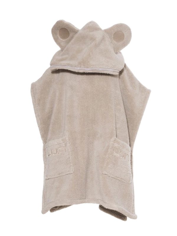Bedårande LuinLiving barnponchohandduk för fartmonster. Materialet i handduken är absorberande 100% signaturbomull.