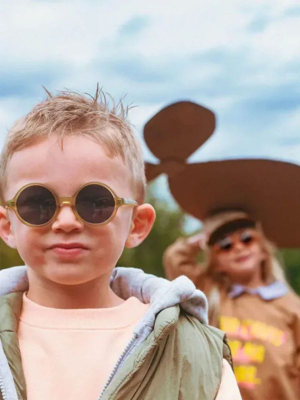 Ki ET LA Woam - solglasögon för baby 4-6 å, brown
