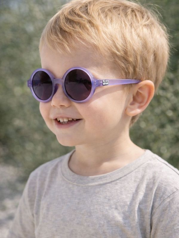 Ki ET LA Woam - solglasögon för baby 4-6 år, purple