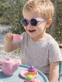 Ki ET LA Woam - solglasögon för baby 4-6 år, purple