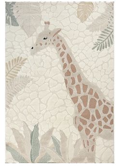 Giraffmatta för barnrummet 120 × 70 cm