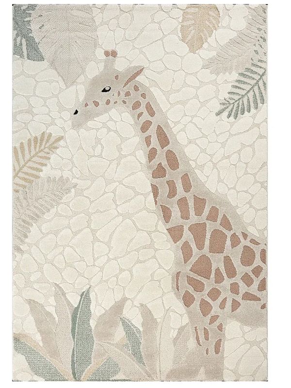 Giraffmatta för barnrummet 120 × 70 cm