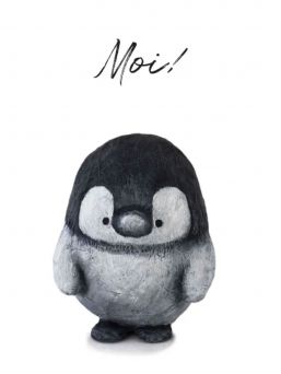Gratulationskort - pingvin
