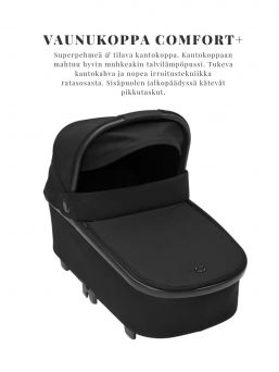 Maxi-Cosi Plaza Plus Barnvagn, Essential Black