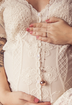 Bola för mamma, Babybell Fine silver | PROUD MAMA