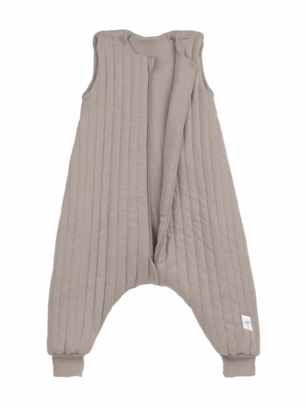 LÄSSIG Sleepsuit 2,5 TOG – sovsäck med ben, Taupe