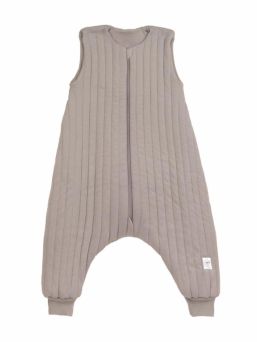LÄSSIG Sleepsuit 2,5 TOG – sovsäck med ben, Taupe
