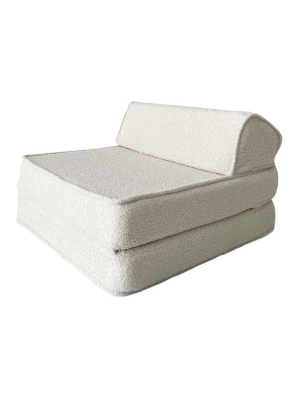 Barnfåtölj 3-i-1, bouncle cream