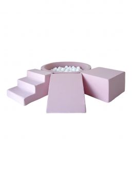 Spelmodul + Bollbassäng, Pink