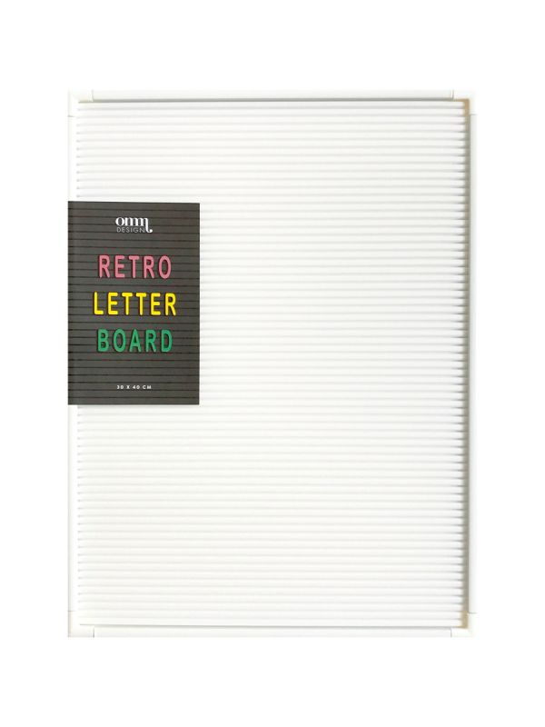 Letter Board (vit)