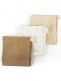 Muslindukar i ekologisk bomull 3-pack, cream | DOOMOO