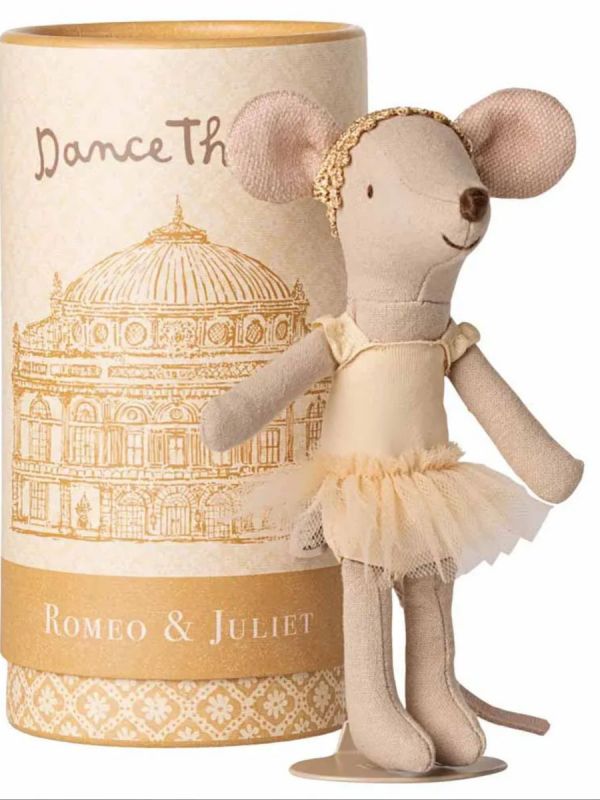 Maileg Big Sister Ballerinadansös – Balettmus i Romeo & Julia-förpackning