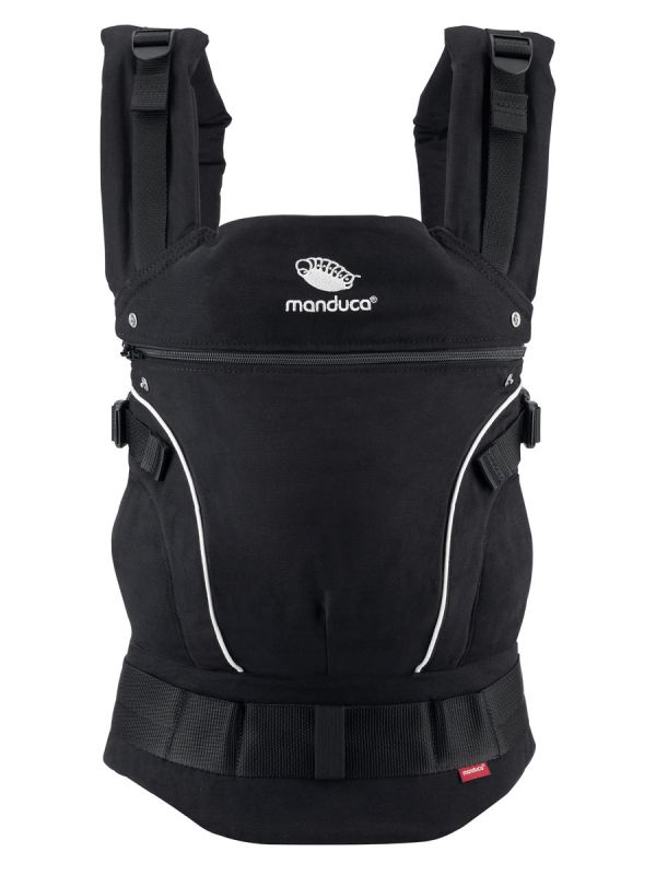 Manduca First PureCotton Bärselar - Night Black