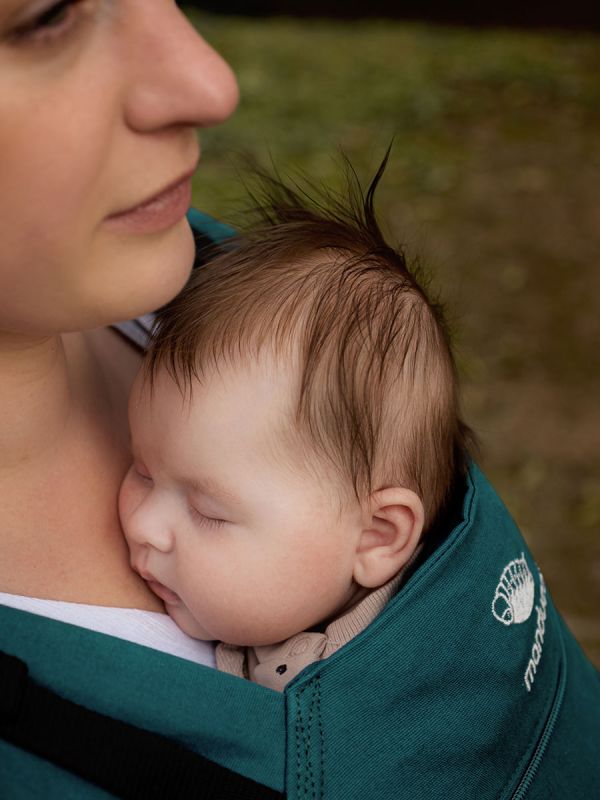 Manduca - First PureCotton Baby Carrier - Teal