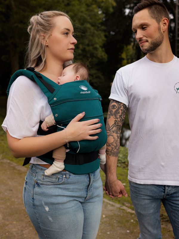 Manduca - First PureCotton Baby Carrier - Teal