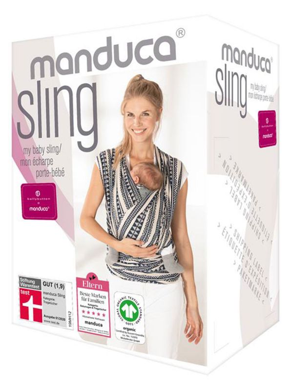Manduca - SLING Bärsjal - PepitaBlack