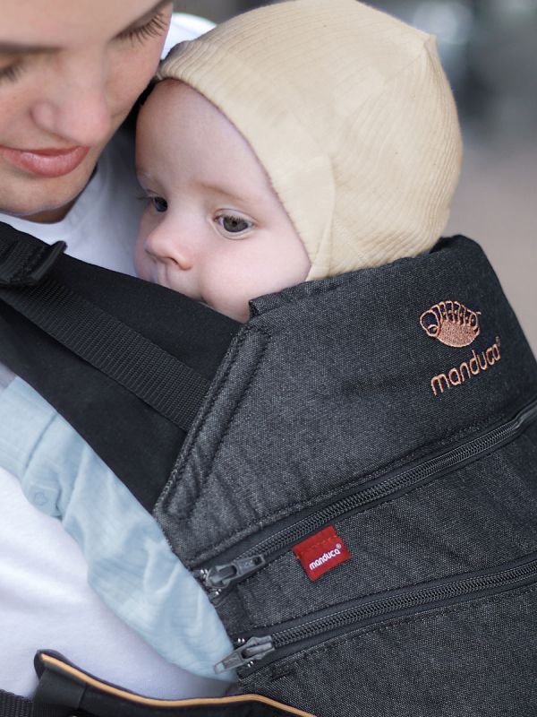 Manduca - XT bärsele, denimblack-toffee