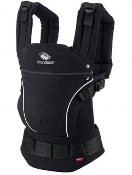 Manduca First PureCotton Bärselar - Night Black
