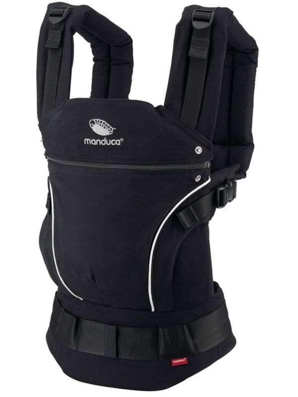 Manduca First PureCotton Bärselar - Night Black