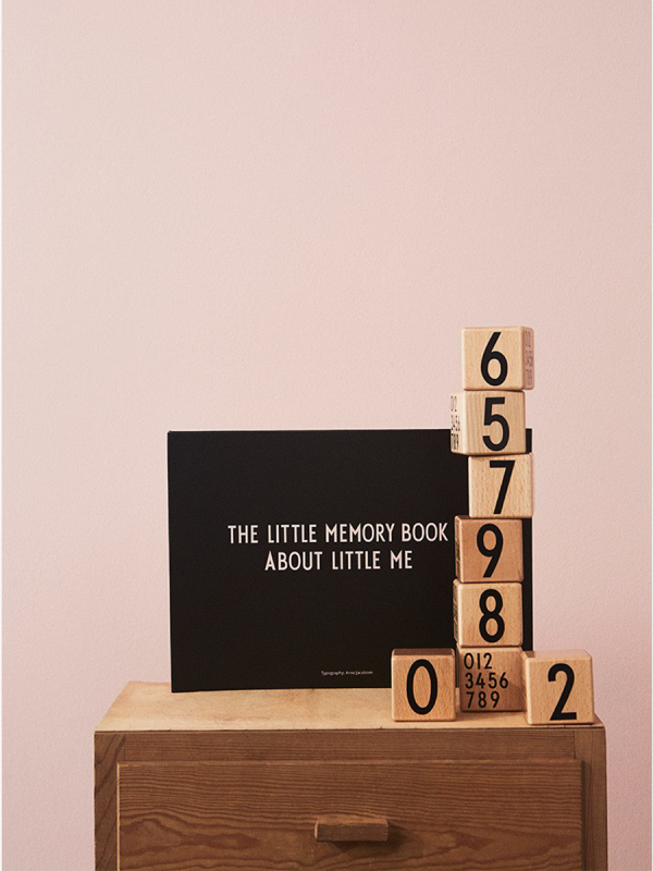 Design Letters The Little Memory book bebisbok (rosa)