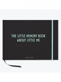 Design Letters The Little Memory book bebisbok (turkos)