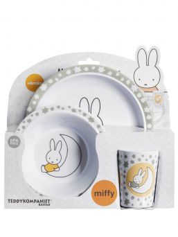 Miffy dining set 6 mån+ 