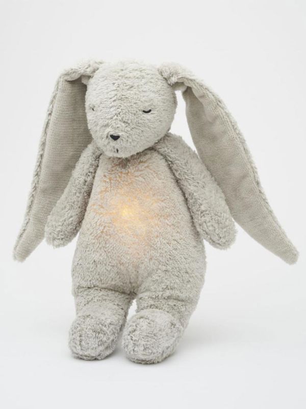 Moonie The Humming Friend - lugna ett barn för sömn, gray natur