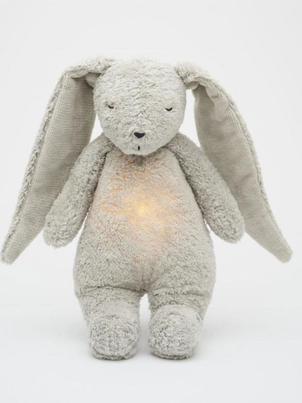 Moonie The Humming Friend - lugna ett barn för sömn, gray natur