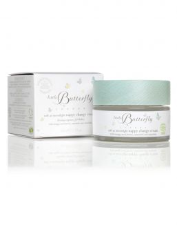 Little Butterfly London soft as moonlight nappy change cream 50ml 