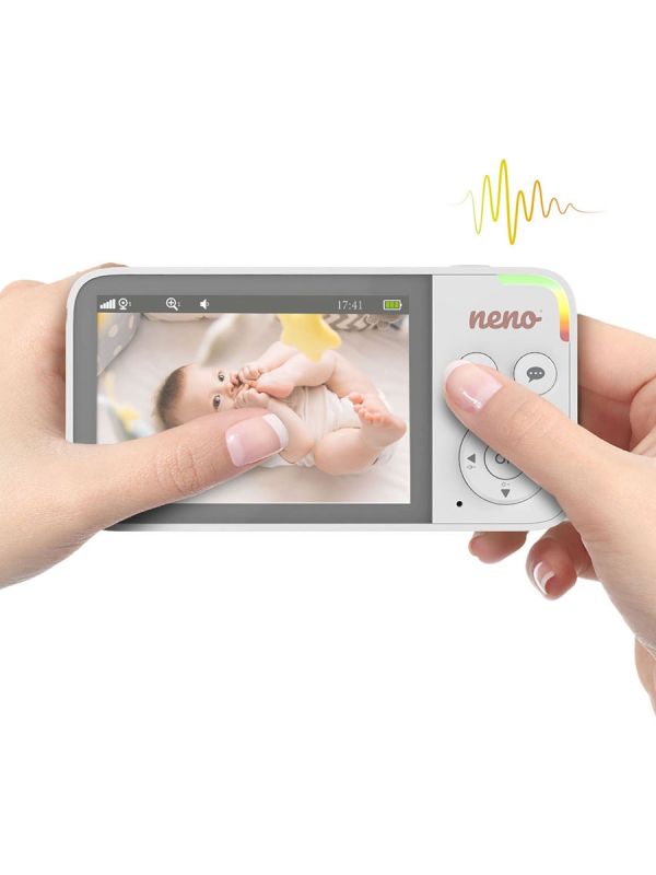 Neno Lelu Video babyvakt och babyvakt med 3,5” skärm